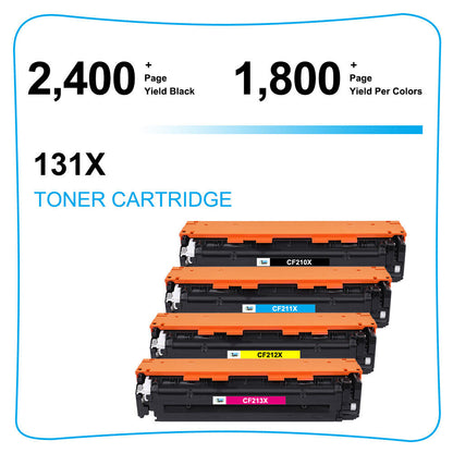 10 CF210A Black Toner Cartridge For HP 131A LaserJet Pro 200 Color M251n M251nw