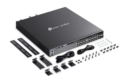 TP-Link SG6428XHP | Omada 24-Port Gigabit Stackable L3 Managed PoE+ Switch