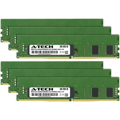 48GB 6x 8GB PC4-2400 RDIMM Lenovo ThinkServer RD550 (E5-2600 v4) Memory RAM