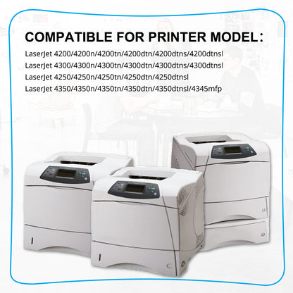 10x Compatible with HP Q5942X 42X Toner LaserJet 4200 4250n 4250tn 4300 4350tn