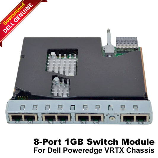 Dell PowerEdge VRTX Chassis R1-2401 8-Port 1GB Ethernet Switch Module NV3P4