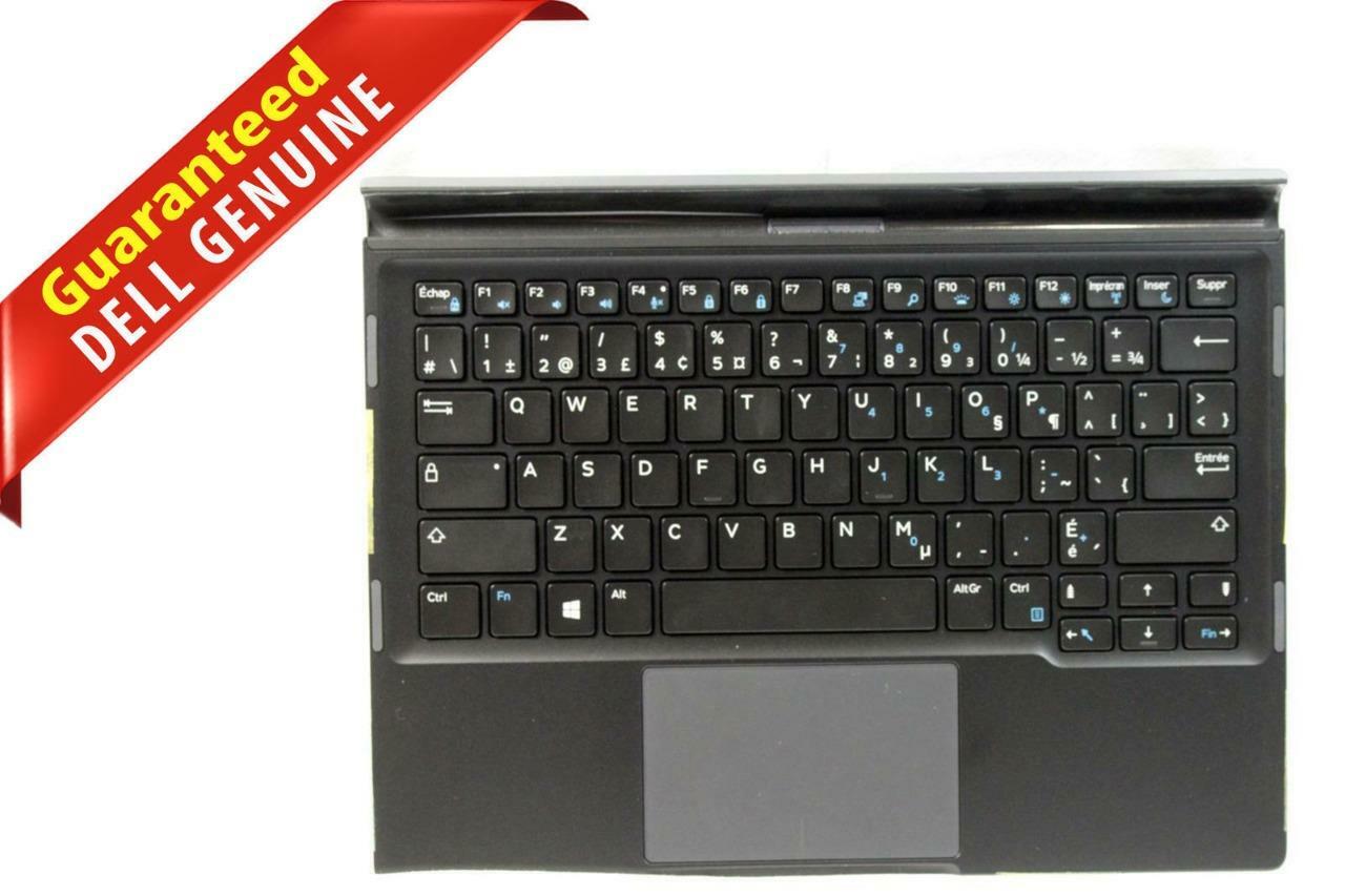 K18A Dell XPS 9250 Latitude 7275 5YH5R Docking Case Tablet Keyboard 7TCC3 3GK4N