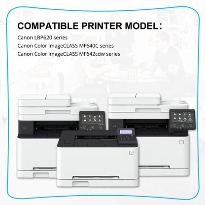 8PK CRG-054 Toner Compatible For Canon 054 imageCLASS MF642cdw MF644cdw MF641cw