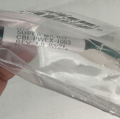 Lot of 10 Supermicro CBL-PWEX-1063 4-Pin to ATX 6cm Power Converter Cable