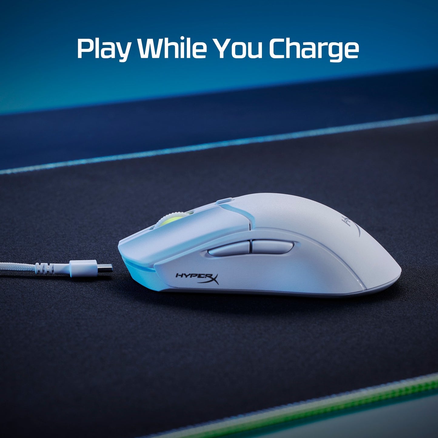 HyperX Pulsefire Haste 2 - Wireless Gaming Mouse (White)