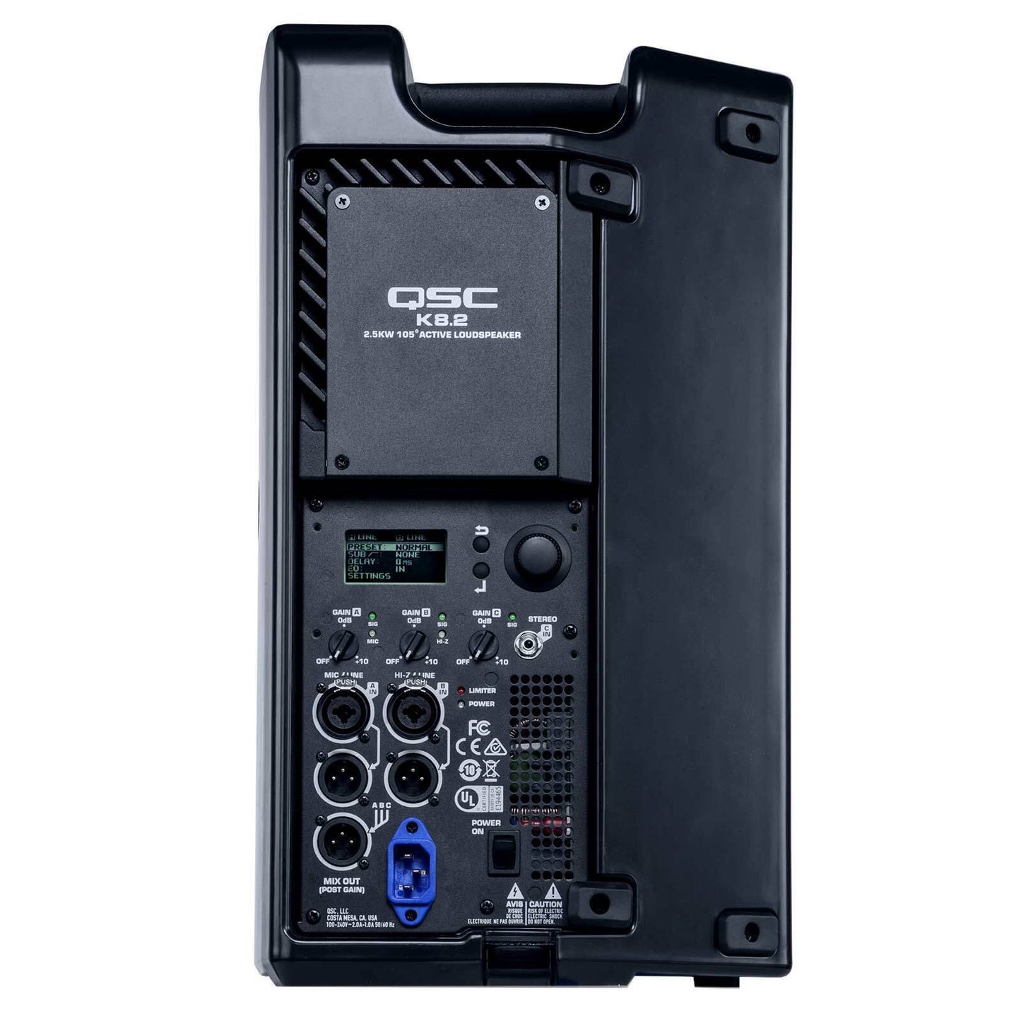 QSC K8.2 ? 2000W 8" High-Performance Powered Loudspeaker K.8.2