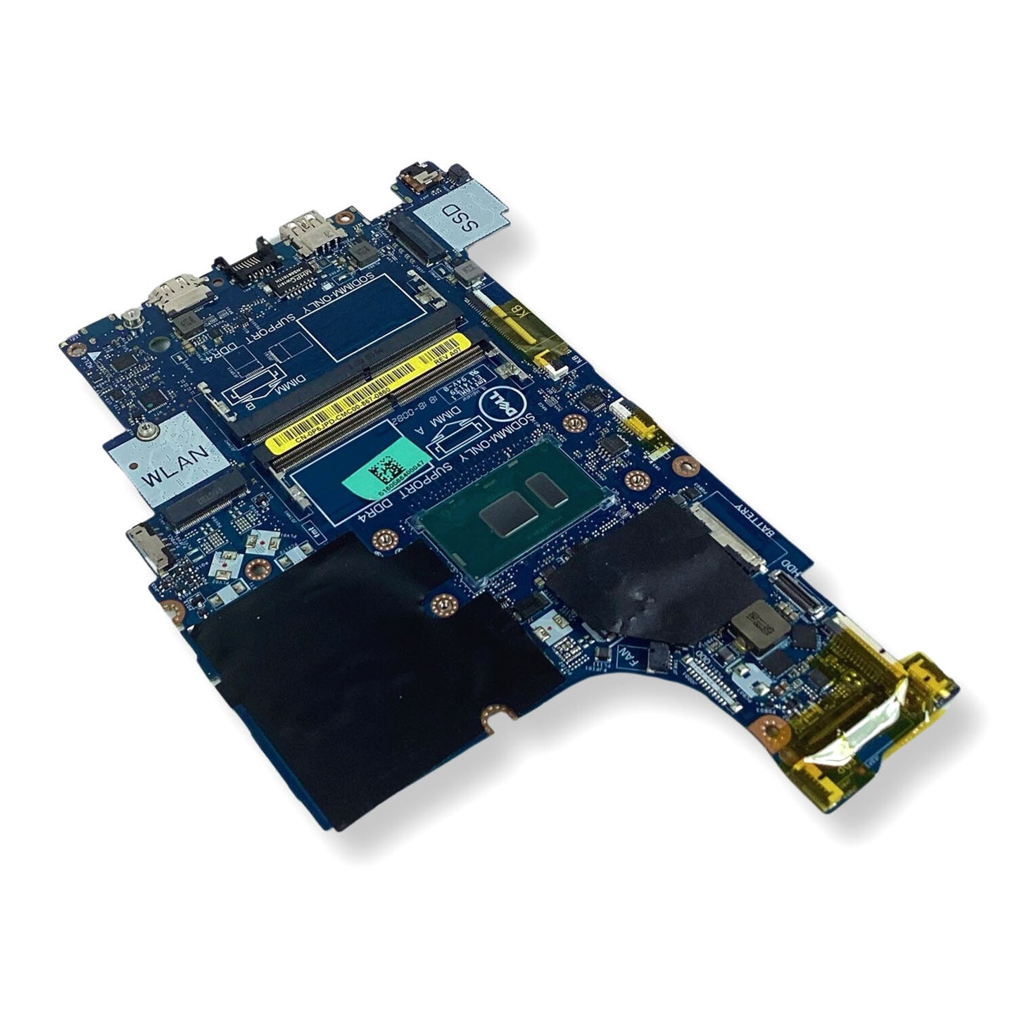 Dell Latitude 3490 3590 Laptop Motherboard Core i3-7130 2.7GHz LA-F115P P6JPD