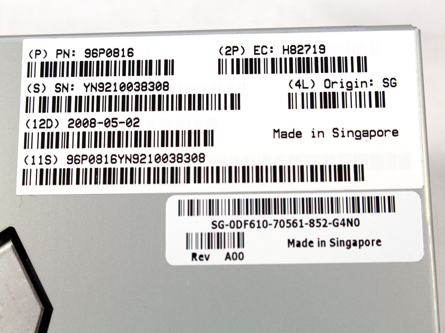 Dell IBM LTO3 400-800GB Internal Tape Drive 96P0816 96P0932 DF610