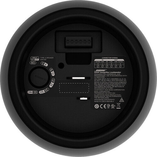 Bose Pro Designmax DM5P 60W 5.25" Coaxial Speaker Pair, Black 841166-0110