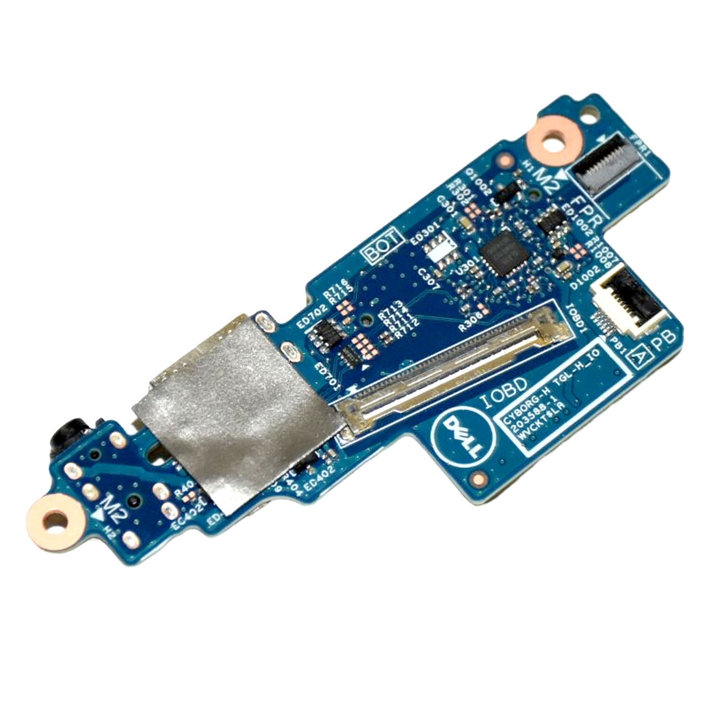 Genuine Dell Inspiron 16 7610 USB Audio SD Card Reader IO Board with Cable R4KFW