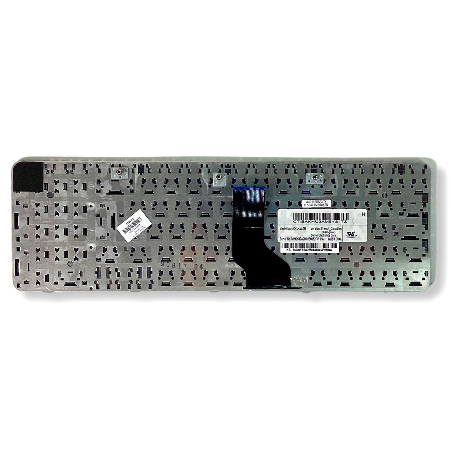HP Compaq CQ60 G60 French Canadian Laptop Keyboard NSK-HAA2M 496771-121