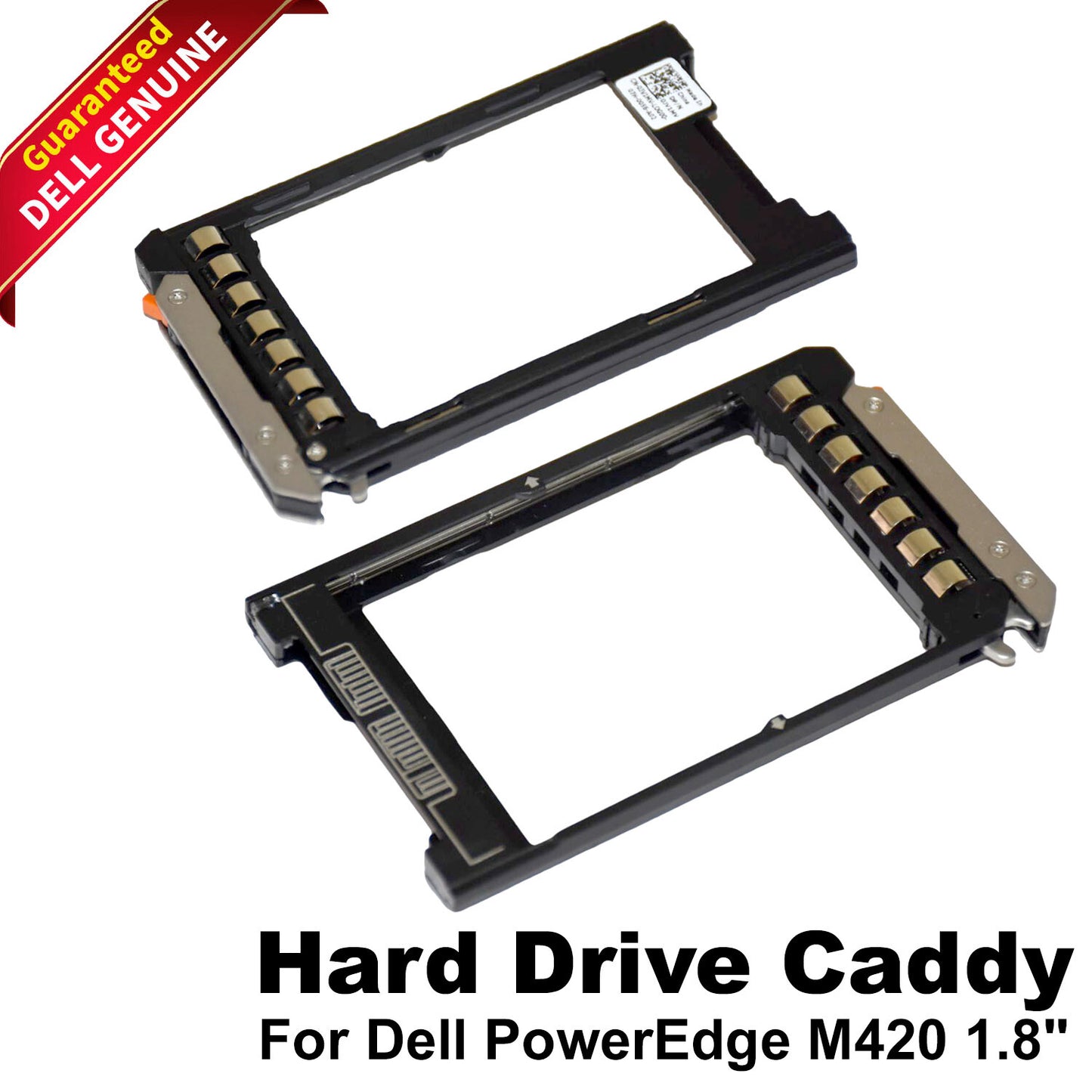Lot of 4 DELL POWEREDGE M420 R730XD FC630 1.8" HARD DRIVE SSD TRAY CADDY JV1MV