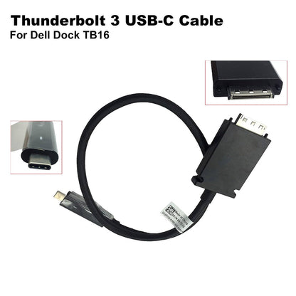 Lot 10 Dell Thunderbolt 3 USB-C Cable for TB15 TB16 Dock K16A K17A 5T73G 3V37X