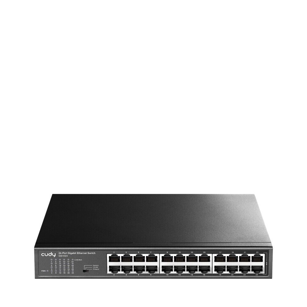 Cudy GS1024 | 24-Port 10/100/1000Mbps Gigabit Ethernet Desktop/Rack-Mount Switch