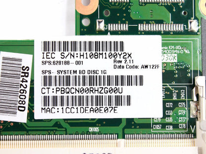 628188-001 HP Pavilion DV3-4125 DV3-4126 DV3-4127 DV3-4131 Laptop Motherboard