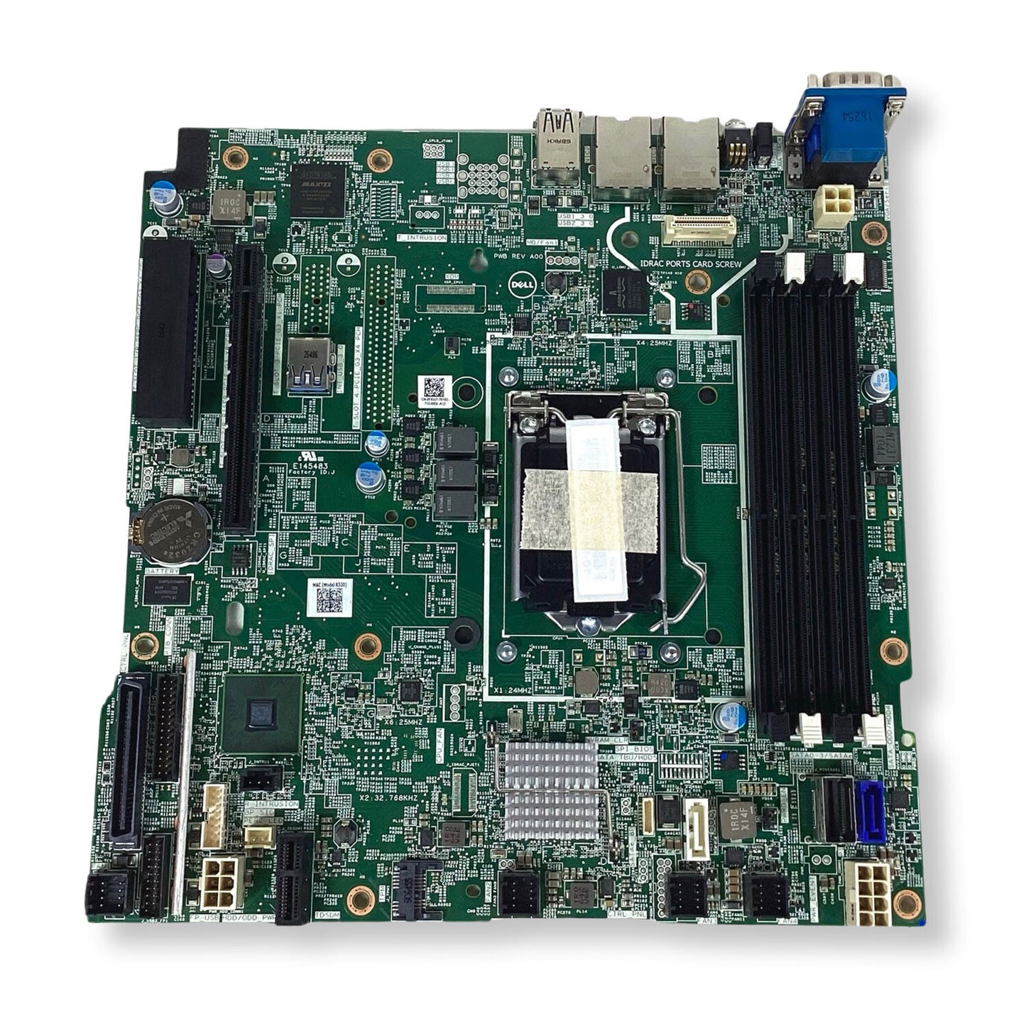 Dell PowerEdge R330 Motherboard DDR4 LGA1150 1333MHz SATA 2.0 F93J7 FF8V4