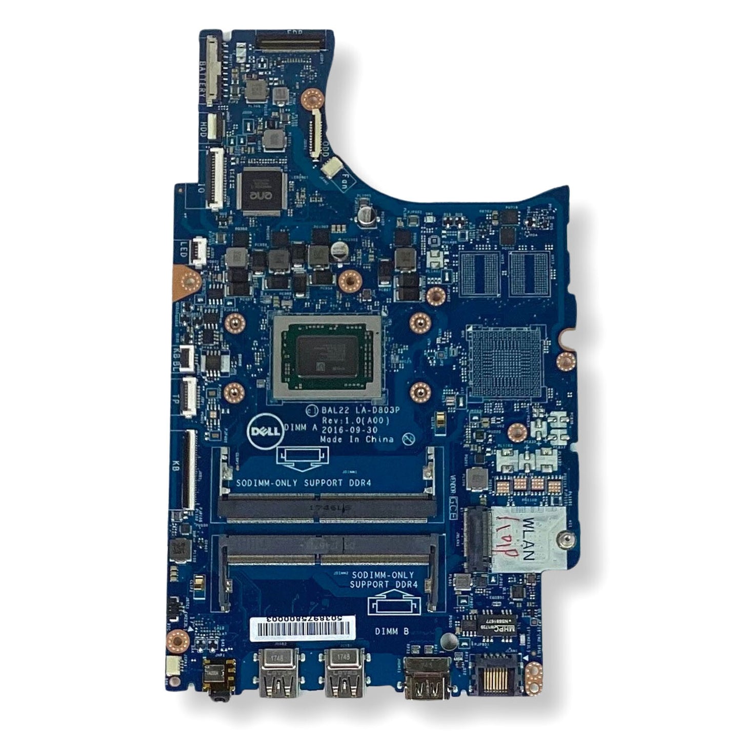 Dell Inspiron 15 5565 17 5765 Motherboard AMD A12-9700P 2.5GHz UMA Graphic N7GMF