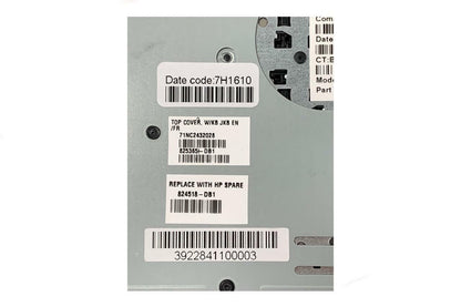 824518-DB1 - HP Top Cover with Keyboard (JACK BLACK English/ French Canadian)