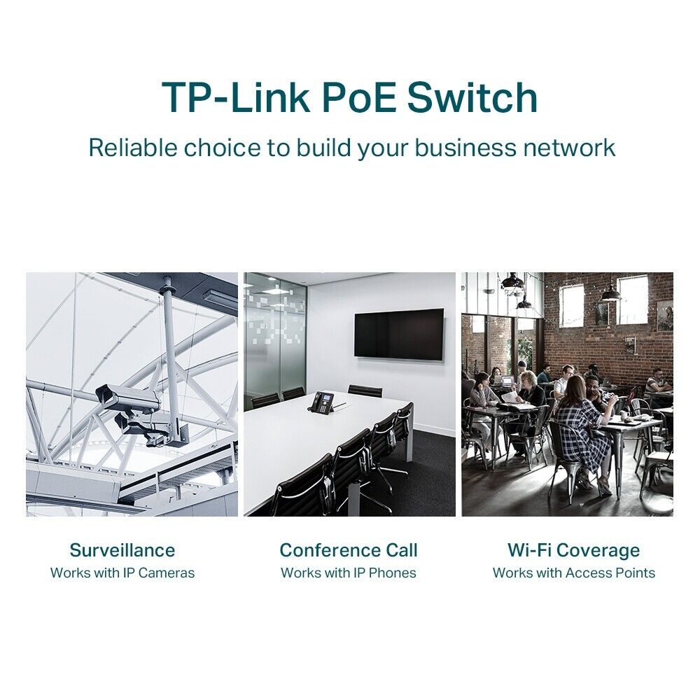 TP-Link TL-SG1428PE | 28-Port 1000Mbps Gigabit Easy Smart Switch | 24* PoE+ Port