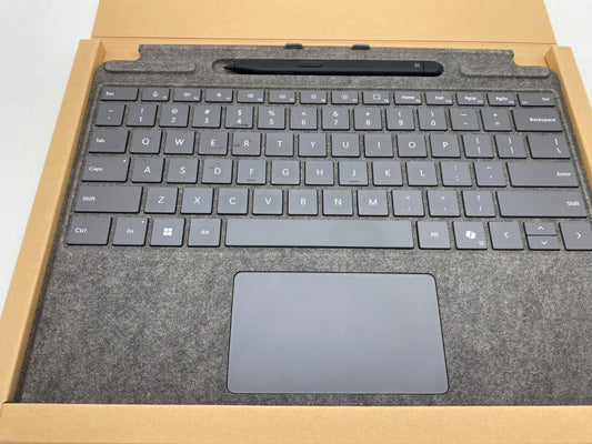 Microsoft Surface Pro Keyboard with Slim Pen for Business (Platinum) 8X8-00164