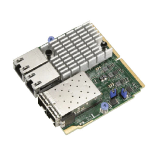 Supermicro AOC-MTG-I2T2S SIOM 2-port 10GBase-T& 2-port 10G SFP+, Intel X710-TM4
