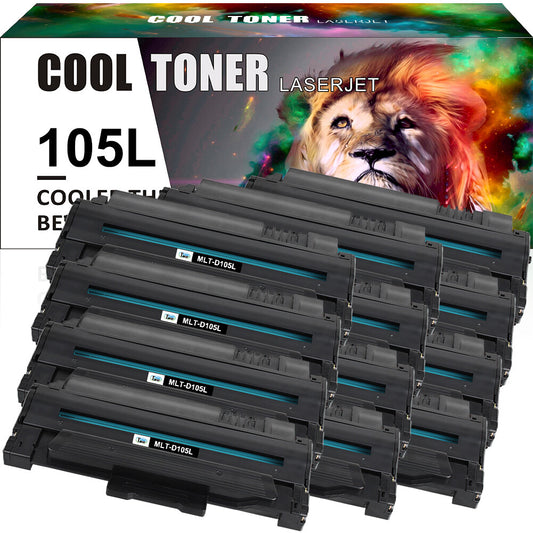 12PK MLT-D105L Toner for Samsung ML-1910 ML-2525W SCX-4623FN SF-650P