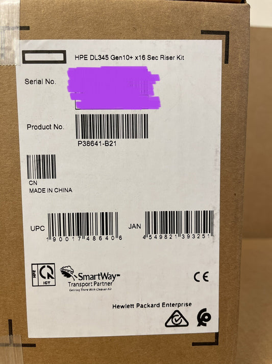 HPE ProLiant DL345 Gen10 Plus x16 Secondary Riser Kit "Secondary Riser 2" FHFL