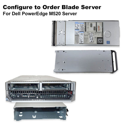 Genuine Dell PowerEdge M520 Blade Server Empty Barebone Chassis 0H7XR7 H7XR7
