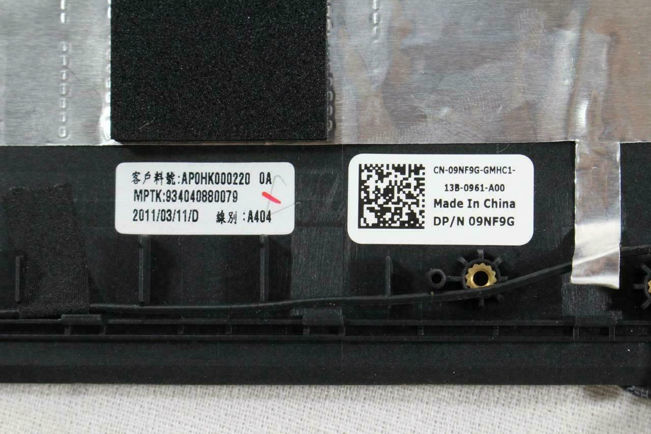 Genuine Alienware M11x 11.6" ED397 Laptop Black LCD Back Cover 0X6JHC X6JHC