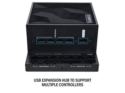 Lian Li Edge Series-1300W Full Modular Power Supply-80 PLUS Platinum-ATX 3.0, 3.