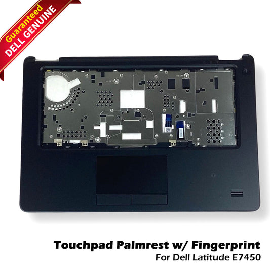 Dell OEM Latitude E7450 Palmrest Touchpad Assembly Fingerprint Reader 6568K