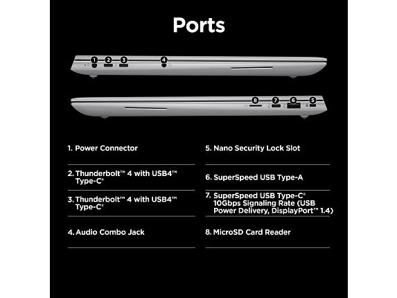 HP ZBook Studio 16" G11 Mobile Workstation PC Wolf Pro Security Edition NVIDIA