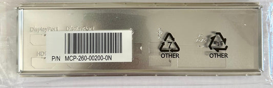 SuperMicro MCP-260-00200-0N Standard I/O Shield for X14SAV-LVDS