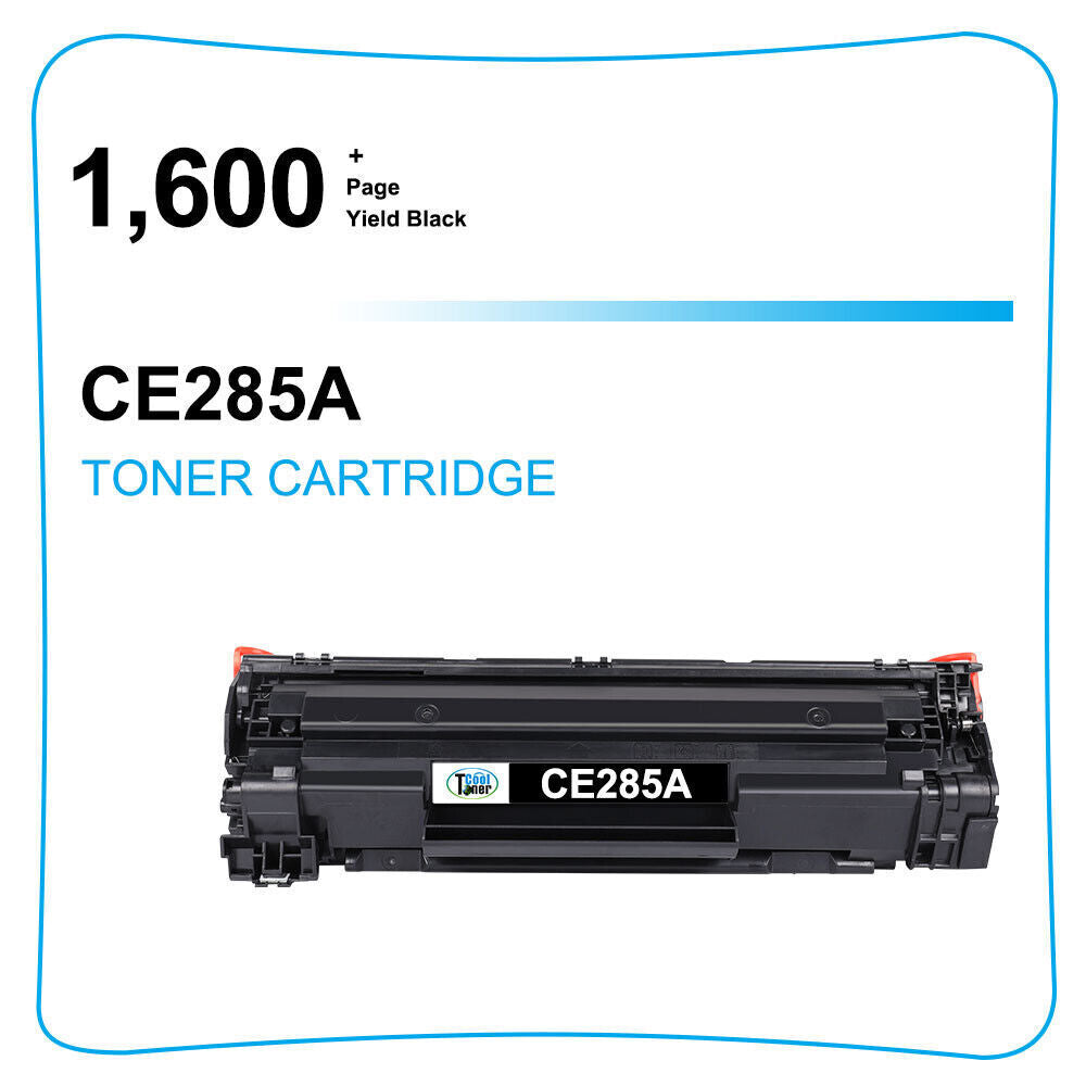 12 Pack CE285A Toner Compatible With HP 85A P1102 P1102w M1132 M1212nf M1217nfw