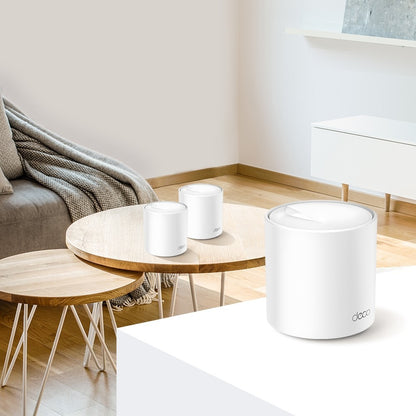 TP-Link - Deco X4300 Pro(3-pack) Dual-Band Wi-Fi 6 Mesh Wi-Fi System AX4300