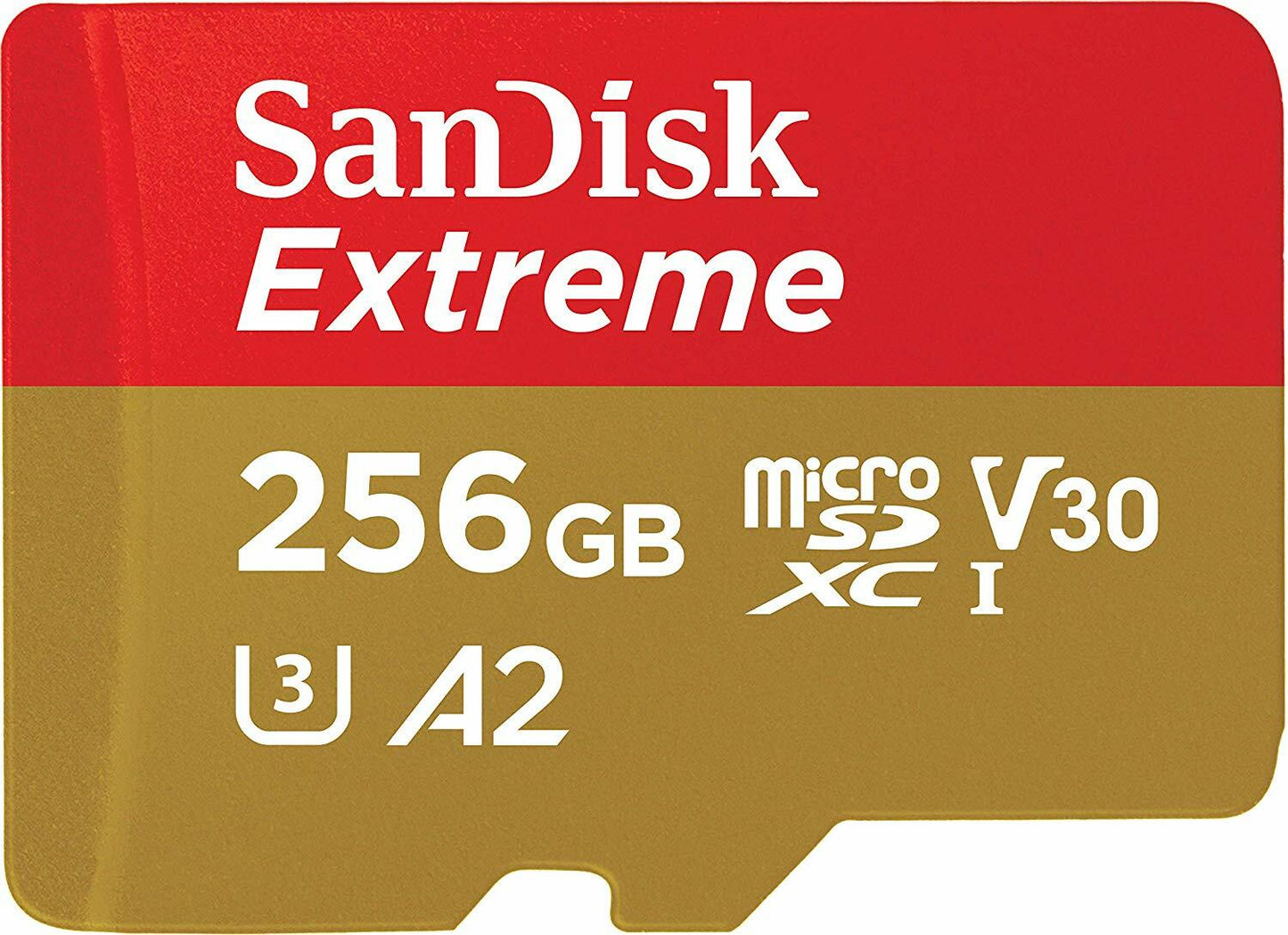 SanDisk Extreme 256GB 160MB/S Class 10 Micro SD MicroSDXC U3 Memory Card SDSQXA1