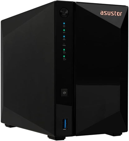 Asustor Drivestor 2 Pro Gen2 2 Bay NAS Quad-Core 1.7GHz CPU Diskless AS3302T v2