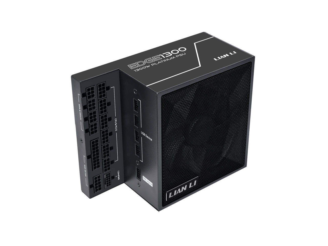 Lian Li Edge Series-1300W Full Modular Power Supply-80 PLUS Platinum-ATX 3.0, 3.