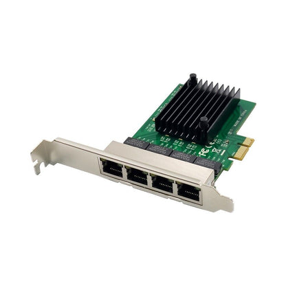 X-MEDIA XM-NA3840 | 4-Port 10/100/1000Mbps Gigabit PCI Express PCIe Network Card