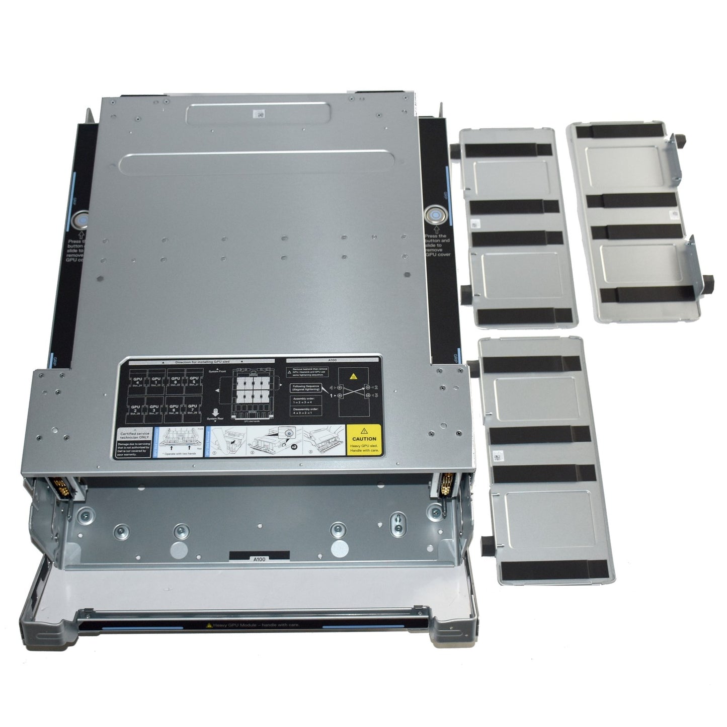 Dell PowerEdge XE9680 A100 SXM Heavy GPU Tray Mech Kit w/ GPU Blank Panels 5YY9F