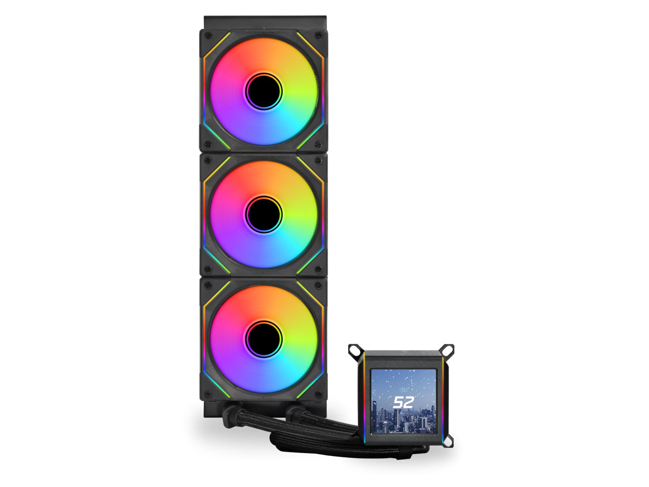 Lian Li GA2ALCD36INB LQCL LIANLI|Galahad II LCD-SL INF 360mm Black R Accessories