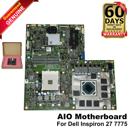 Dell Inspiron 7775 AIO Motherboard Socket AM4 DDR4 AMD RX580 8GB Graphics KFKMF