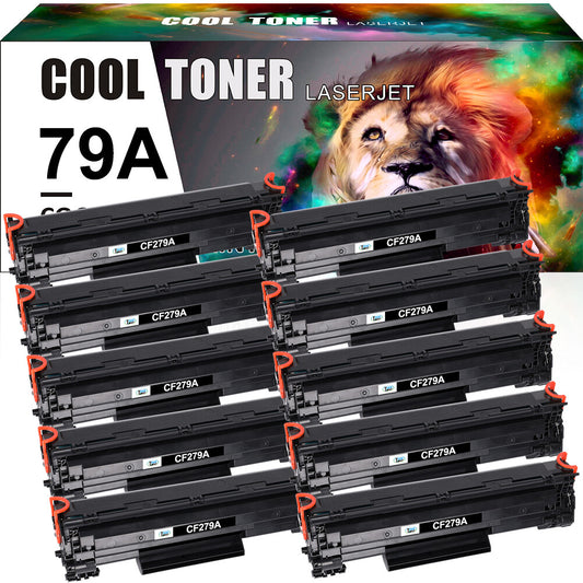 10PK CF279A 79A Toner Cartridge Use for HP LaserJet Pro M12a M12w M26a MFP M26nw