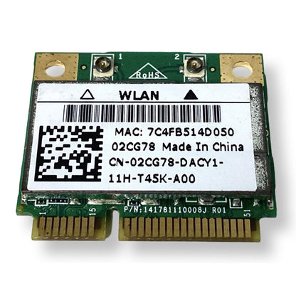 Lot x 4 Dell Inspiron N5050 Wireless Half-Height Mini-PCI Express Card 2CG78