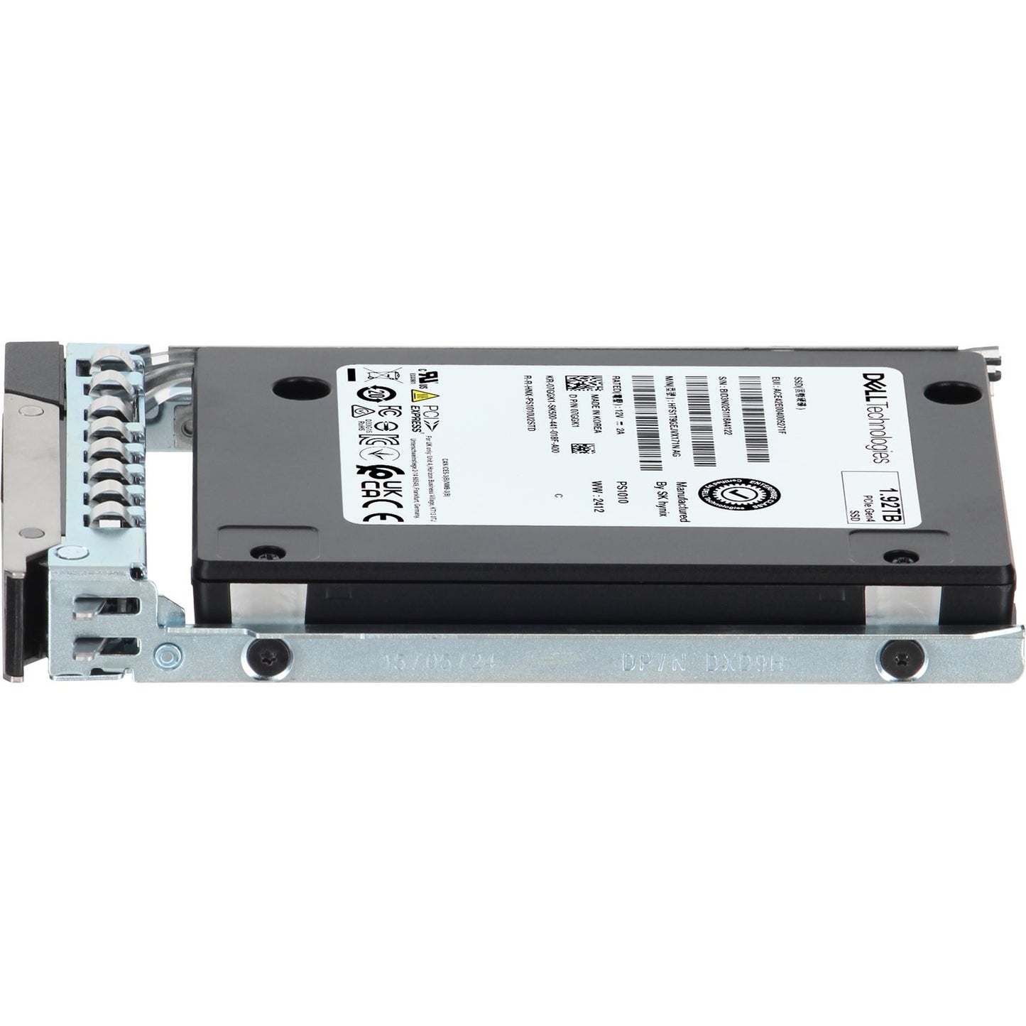 Dell 1.92TB PCIe Gen4 NVMe RI TLC 2.5 SSD PS1010 (7GGK1)