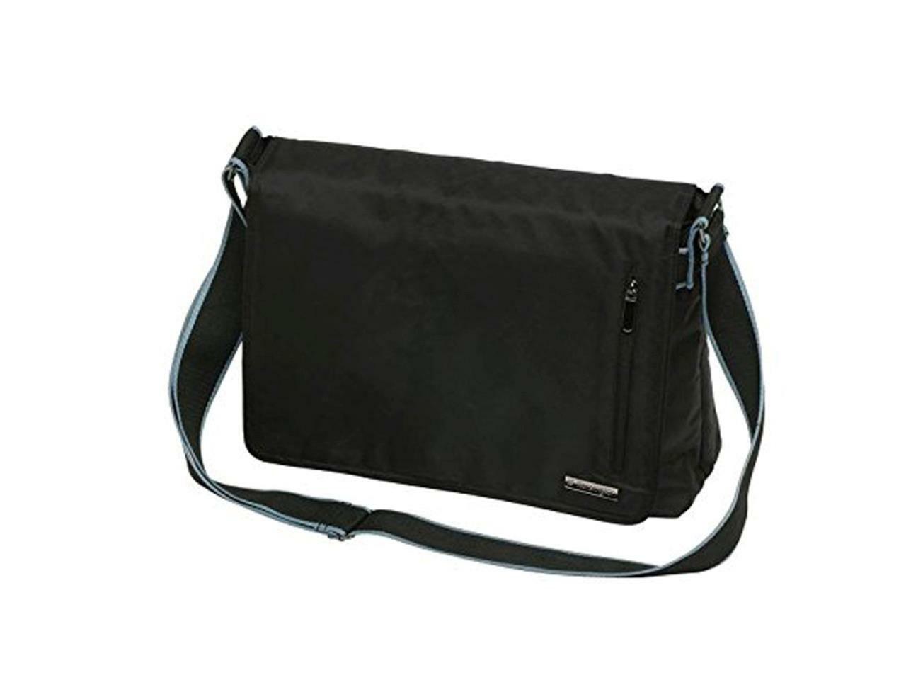 Kensington KTG Urban 15.6" Messenger Bag Flapover Shoulder Strap Black K28109WW