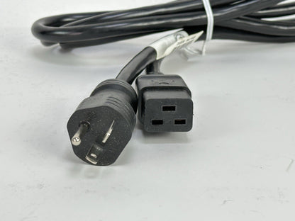 3Com HP HPE Aruba Power Cord 3CUS12 8ft 2.5m 20A 240V NEMA C19 6-20P 12 AWG SJT3