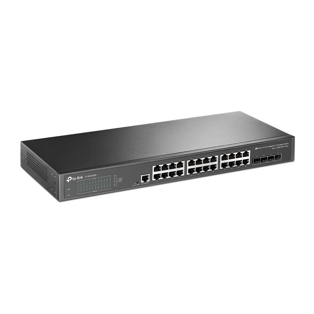 TP-Link SG3428X | Omada 24-Port 1Gbps Gigabit L2+ Managed Switch | 4* 10GbE SFP+