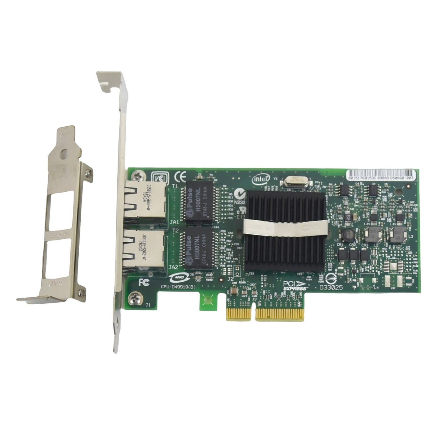 Dell EMC P-X-1G-2PC-G Dual Port 1 Gigabit Ethernet PCIe Network Interface Card