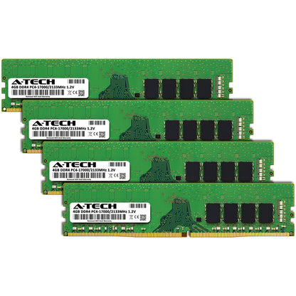 16GB 4x 4GB DDR4-2133 Synology RackStation RS2418+ Memory RAM
